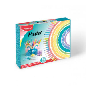 Kit escolar colores pastel, crayones, marcadores y más 26 piezas Maped