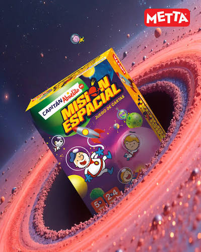 Juego de cartas Misión Espacial