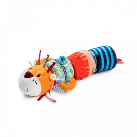 Peluche con texturas y sonidos desmontable, Jack cadena de sonidos, Lilliputiens