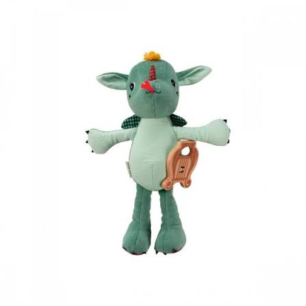 Peluche musical de cuerda Joe el dragón, Lilliputiens
