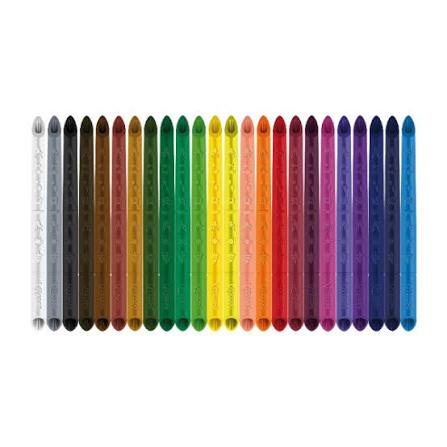 Crayones Infinity triangular Color peps 24 colores Maped