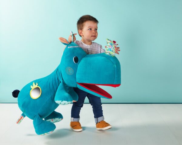Peluche gigante guarda secretos Marius el rino, Lilliputiens