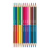 Crayón de madera Color peps triangular bicolor 12 crayones/ 24 colores Maped