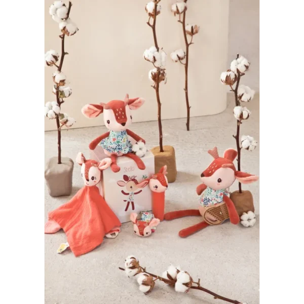 Peluche musical de cuerda Stella el venado, Lilliputiens