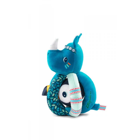 sonajero-con-asas-marius-lilliputiens-1 Sonajero con asas de peluche Marius el rino, Lilliputiens